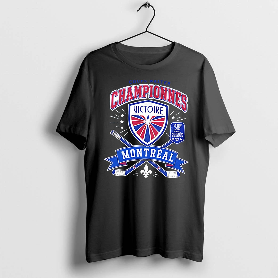 Officials Montreal Victoire Pwhl Walter Cup Finals Champions 2026 Tee T Shirt Sweater