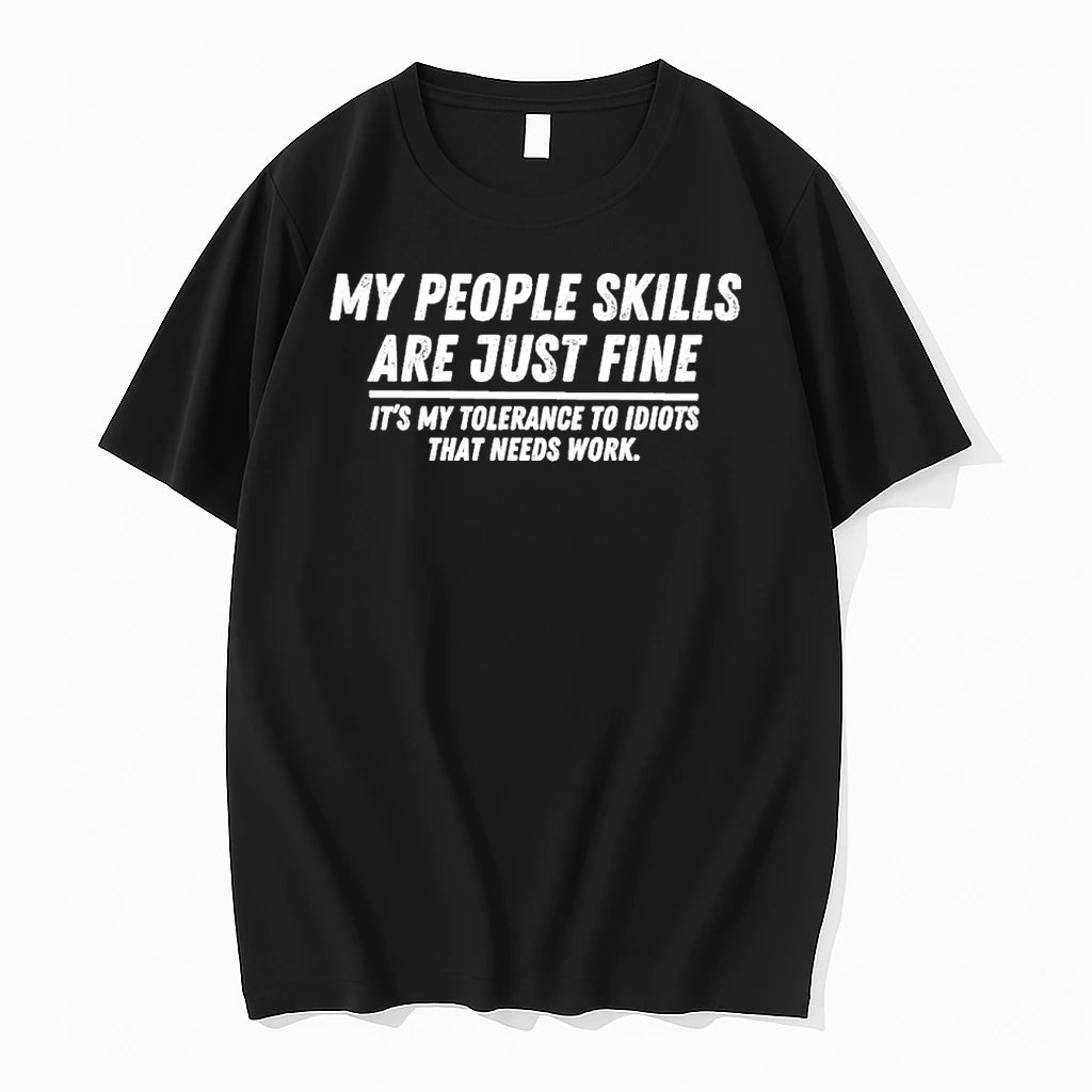 Officials My People Skills Are Just Fine Front T Shirt Sweater