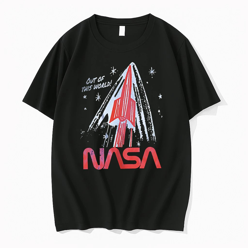 Officials Nasa Vintage Rocket Premium T Shirt
