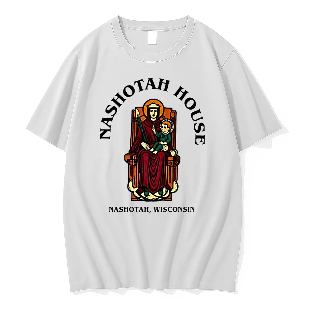 Officials Nashotah House Virgin Mary And Child Jesus Nashotah Wisconsin Premium T Shirt