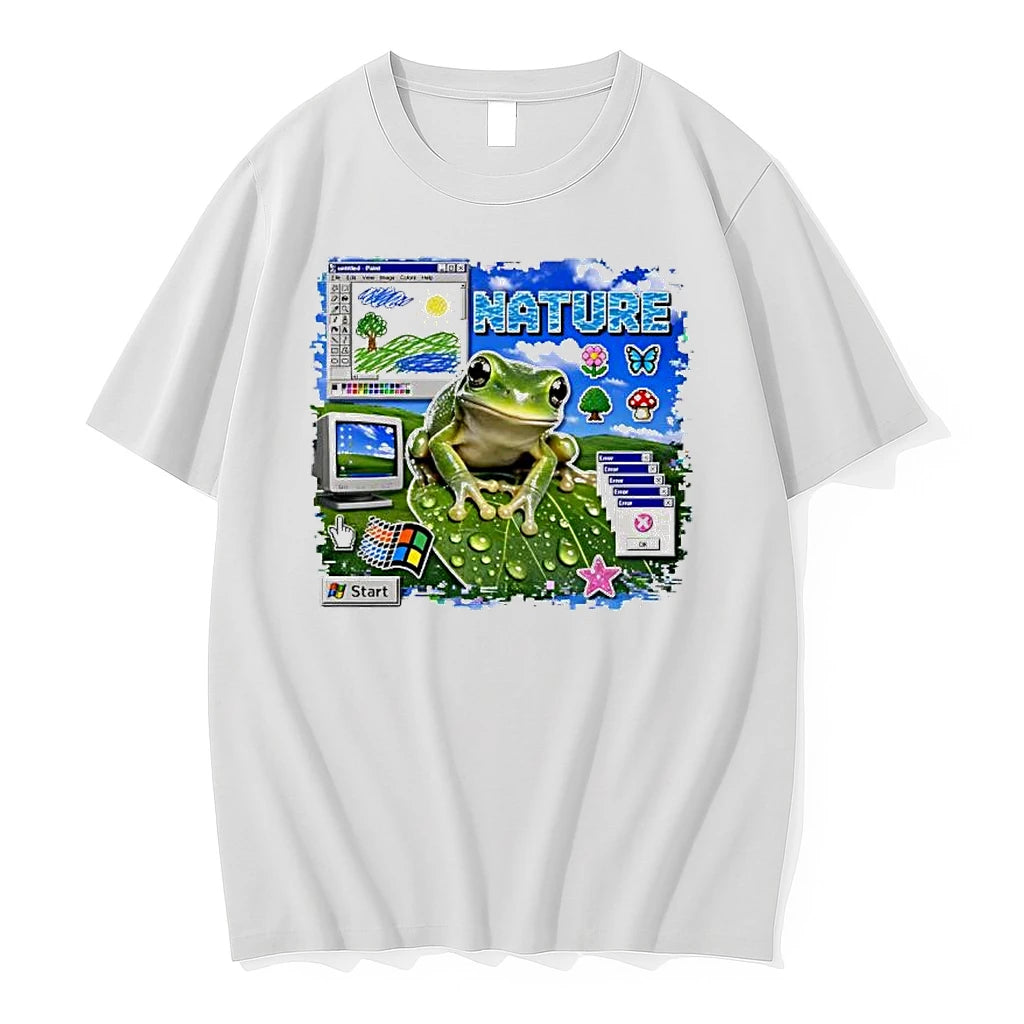 Officials Nature Frog Computer Desktop Icons Paint Window Start Error Software Women