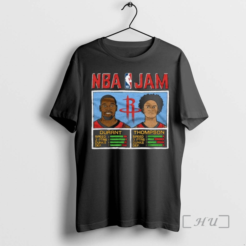 Officials Nba Jam Rockets Durant And Thompson T Shirt Sweater