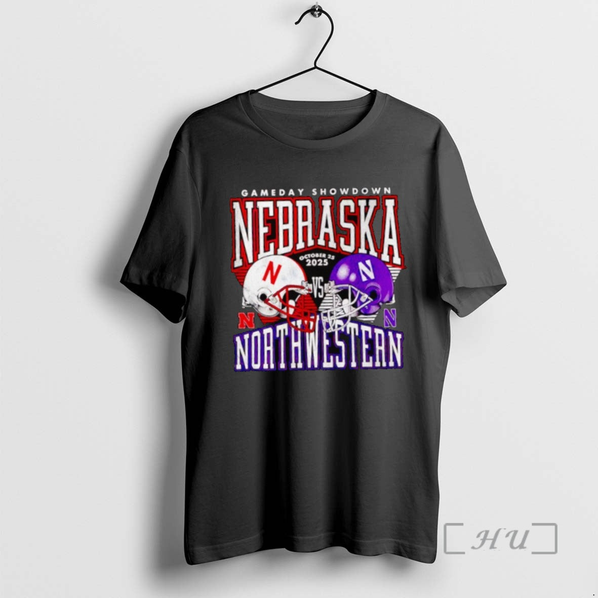 Officials Nebraska Cornhuskers Vs Northwestern Wildcats Gameday Showdown Oct 25th 2025 Logo Tee Shirt Sweater