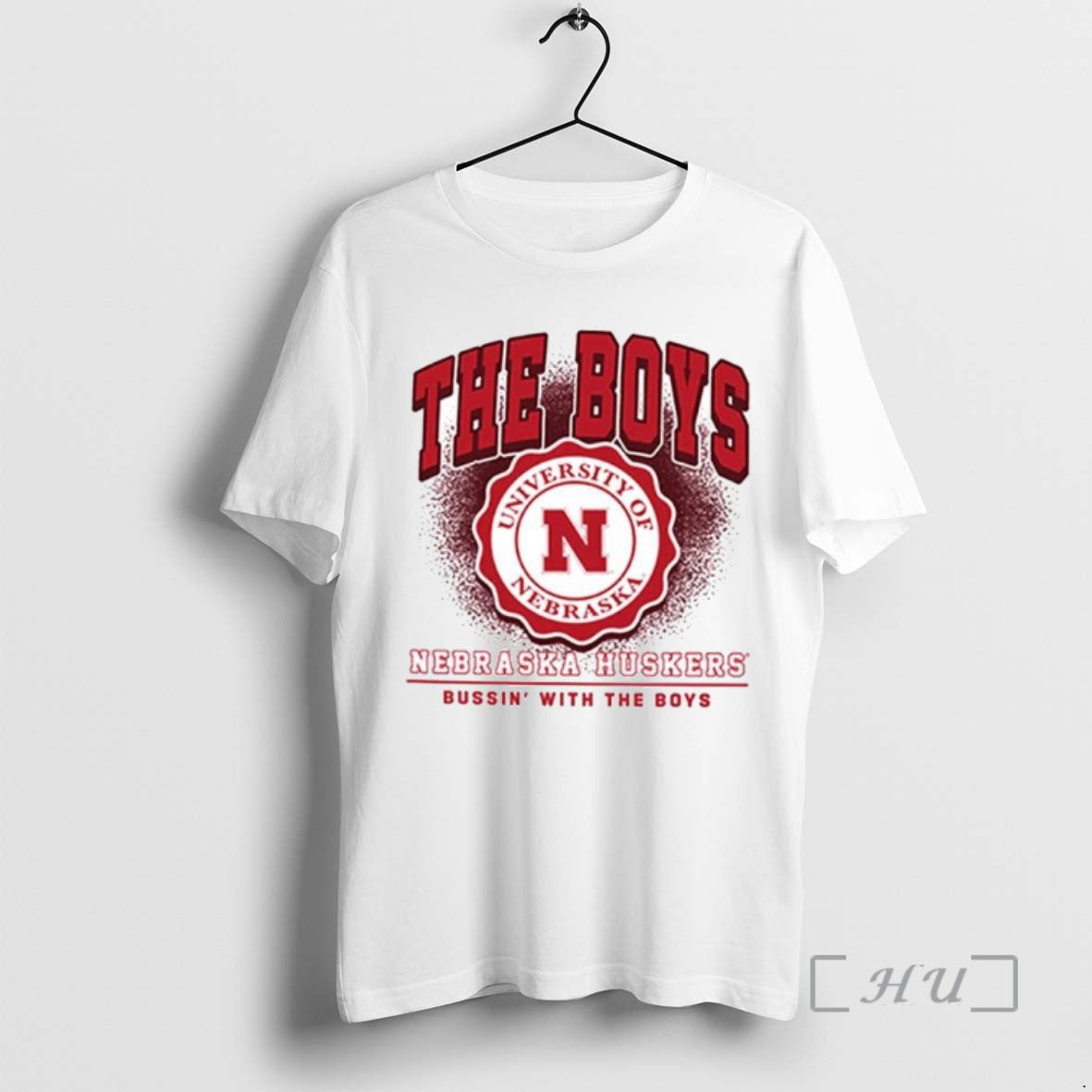 Officials Nebraska Huskers The Boys Crest Ornaments Tee Shirt Sweater