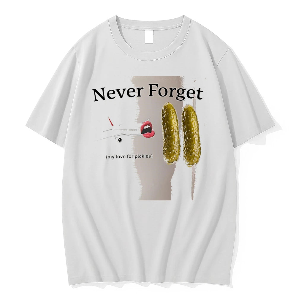 Officials Never Forget My Love For Pickles Plane And Pickles White Premium T Shirt