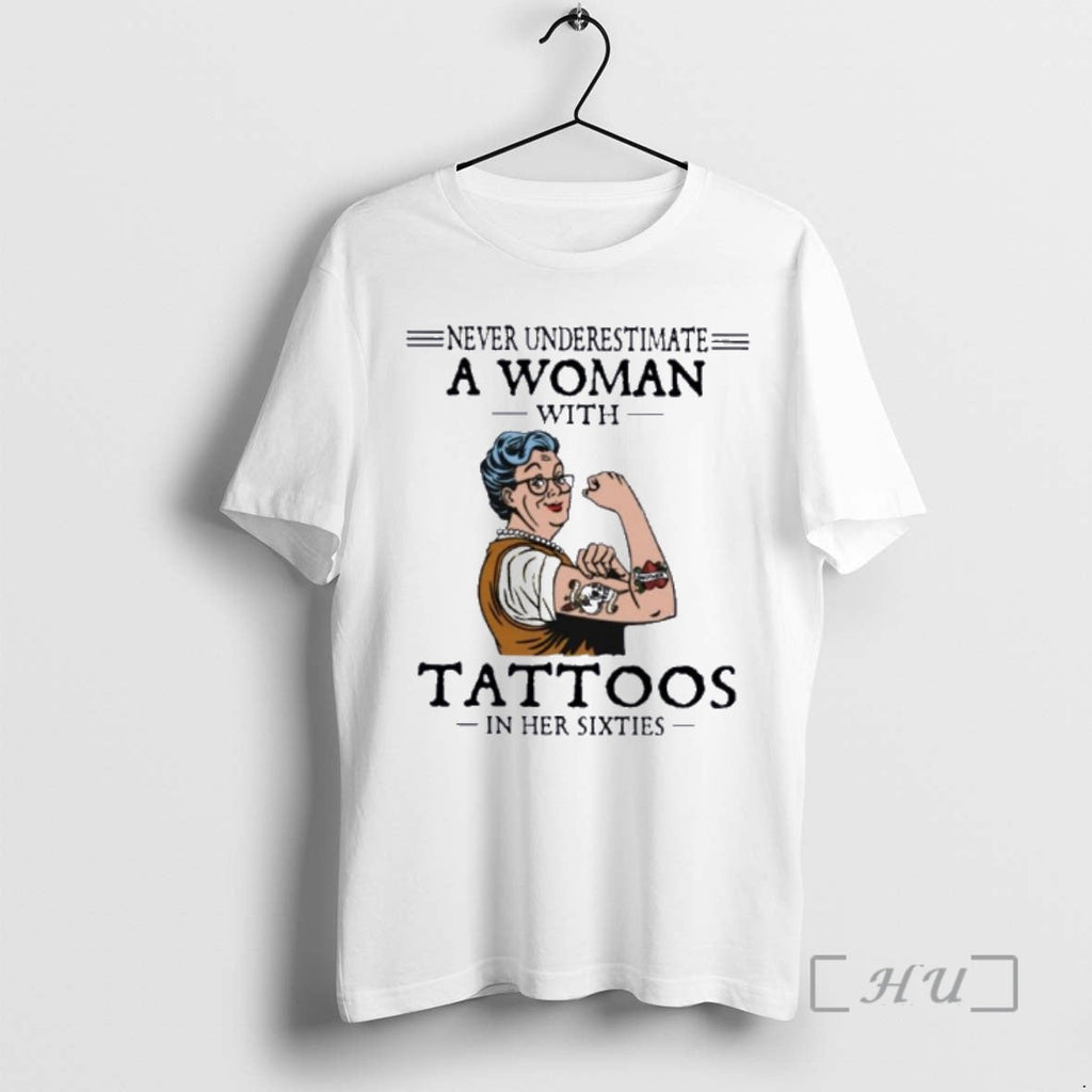 Officials Never Underestimate A Woman With Tattoos In Her Sixties