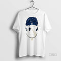Officials New York Giants Football Jaxson Dart Blank Face Tee Shirt Sweater