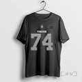 Officials New York Jets Nick Mangold Forever 74 Rest In Peace Signature Tee Shirt Sweater