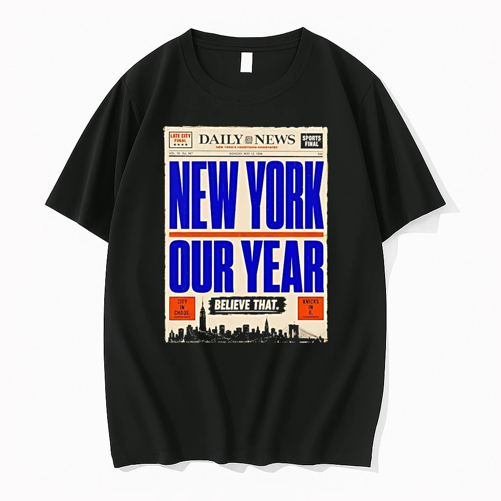 Officials New York Our Year Basketball Believe That V3 Retro T Shirt Sweater