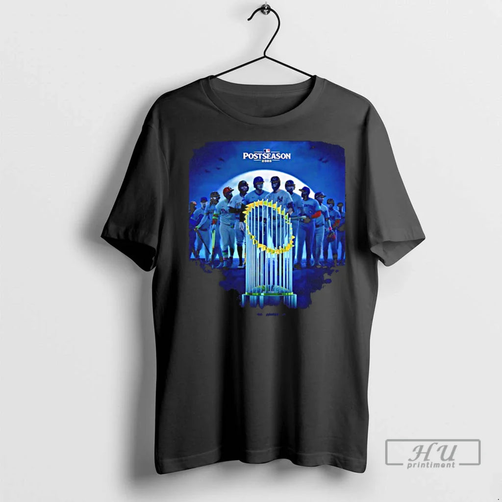 Officials New York Yankees 2025 Mlb Postseason Trophy T Shirts