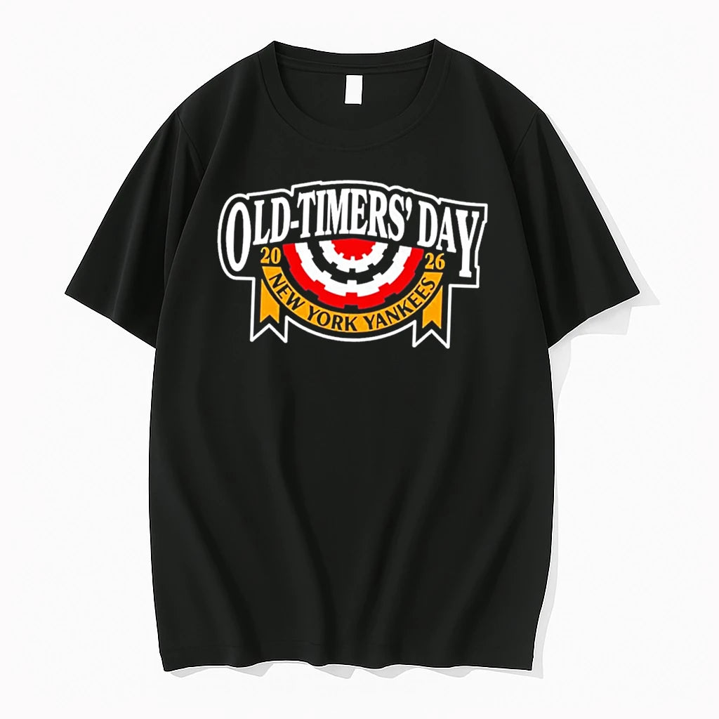 Officials New York Yankees 2026 Old Timers Day Tee Premium T Shirt