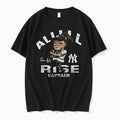 Officials New York Yankees Aaron Judge Caricature Tri Blend Black T Shirt Sweater