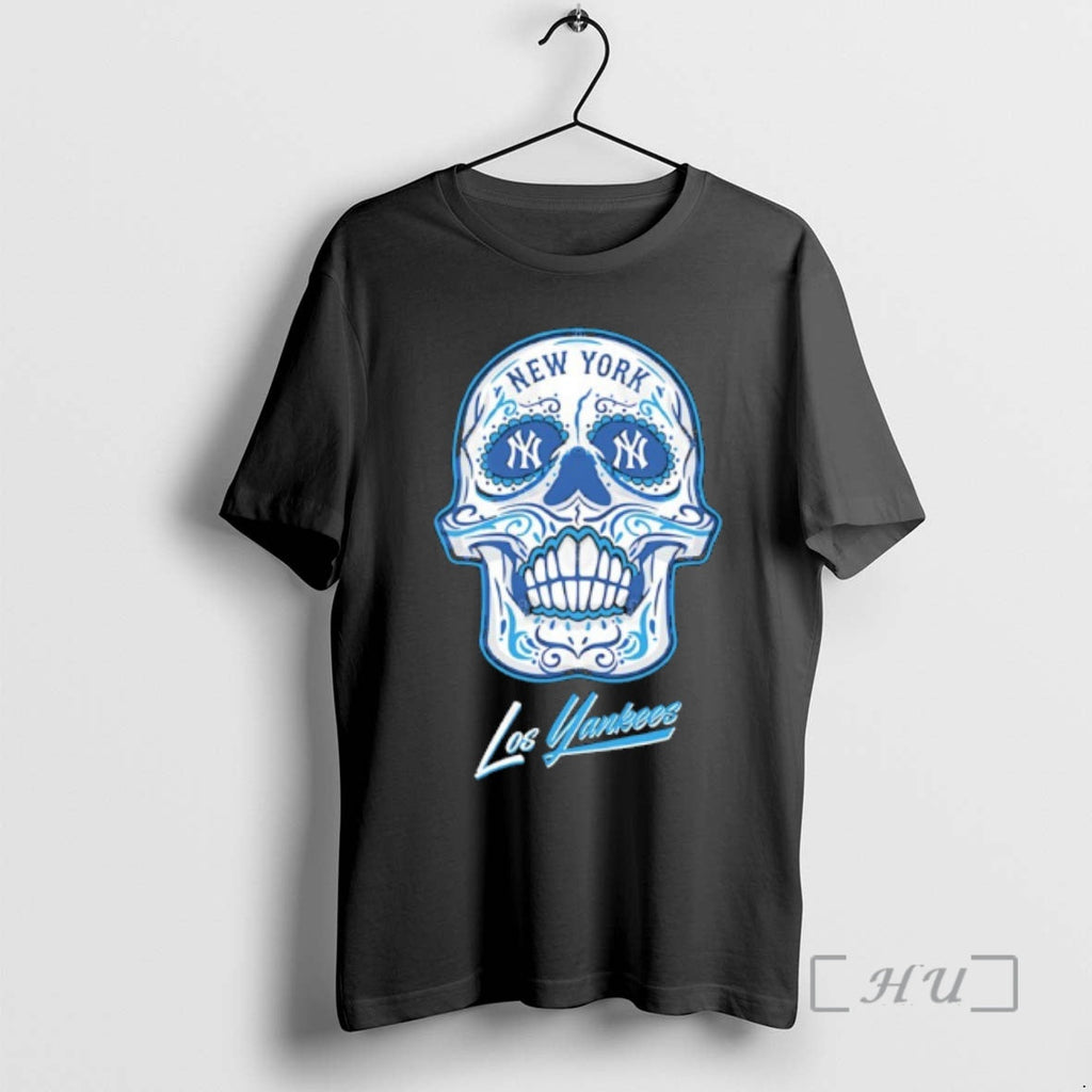 Officials New York Yankees Baseball Los Yankees Sugar Skull