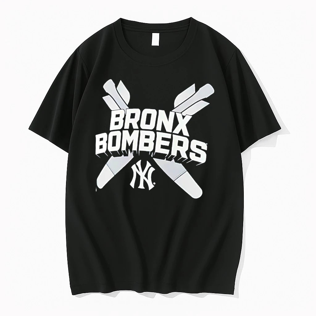 Officials New York Yankees Bronx Bombers Logo Tee Premium T Shirt