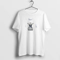 Officials New York Yankees Logo Skull Bat Crossed Baseball White Mens Premium T Shirt