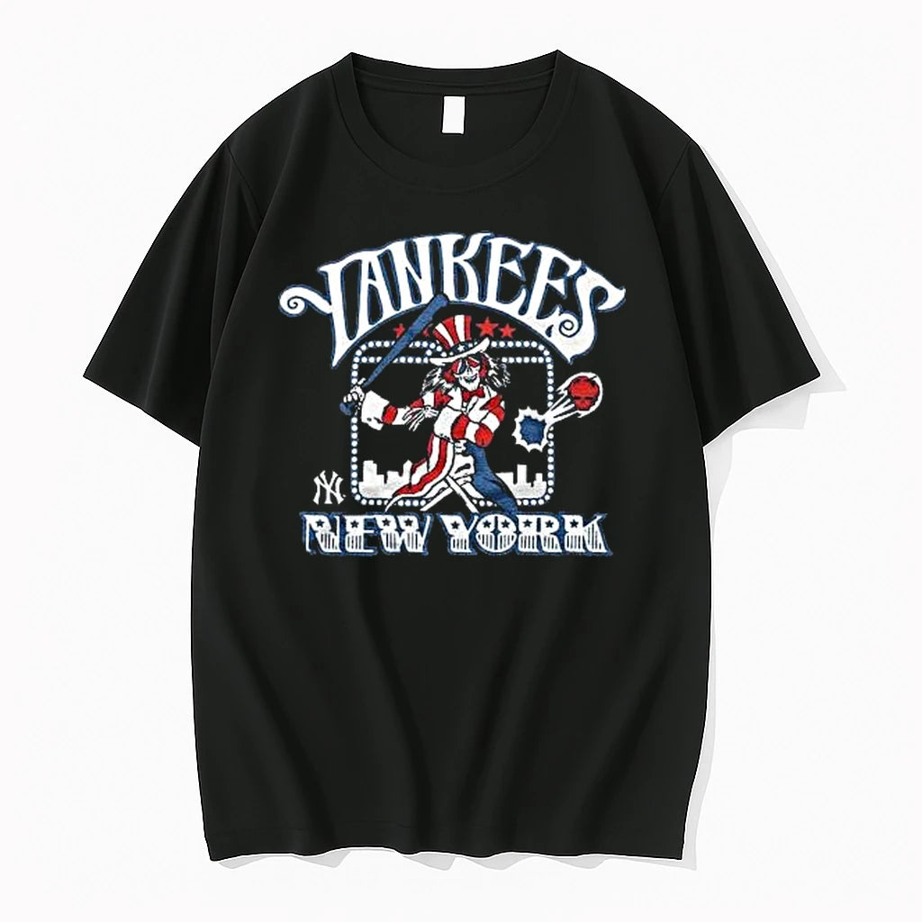 Officials New York Yankees Mlb X Grateful Dead X Americana Tri Blend Black