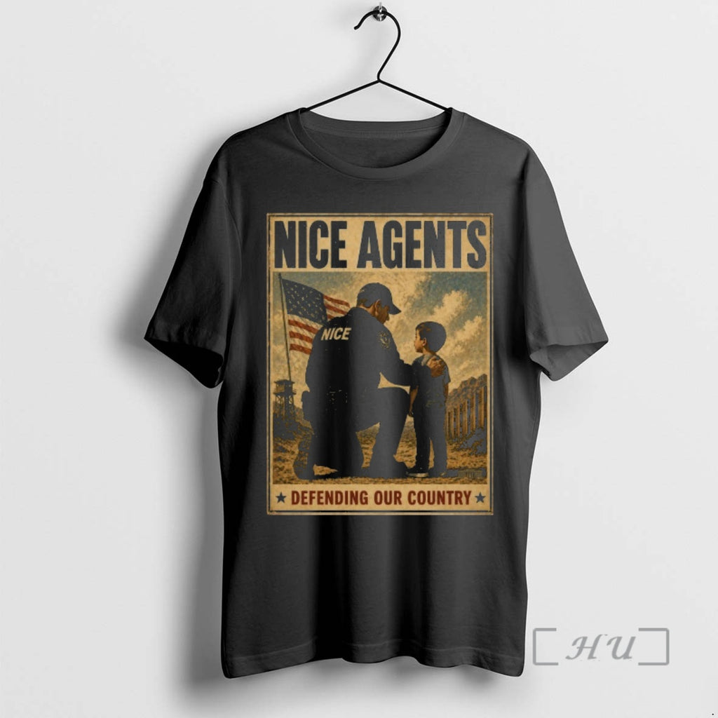 Officials Nice Agents Defending Our Country 00