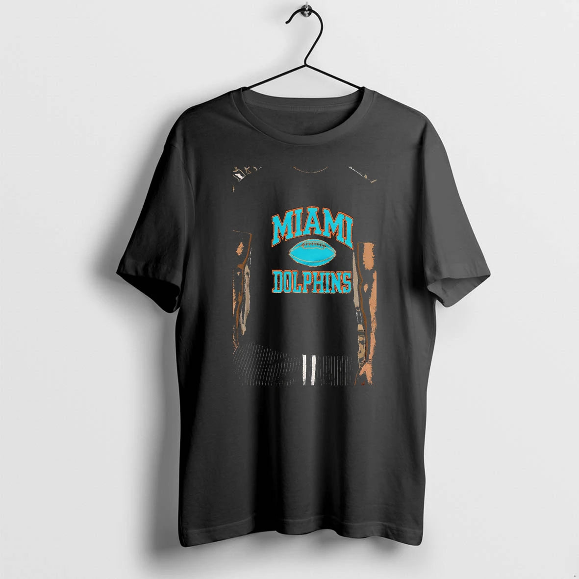 Officials Nice Miami Dolphins Gridiron Lightweight Premium T Shirt