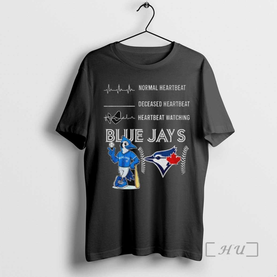 Officials Normal Heartbeat Deceased Heartbeat Heartbeat Watching Blue Jays Sports Tee Shirt Sweater