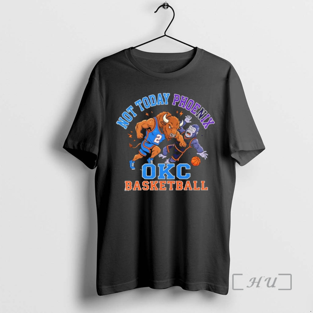 Officials Not Today Phoenix Oklahoma City Thunder Basketball Mascot