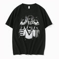 Officials Notts County Gangster Magpies Football Mascot Smoking Tee Premium T Shirt