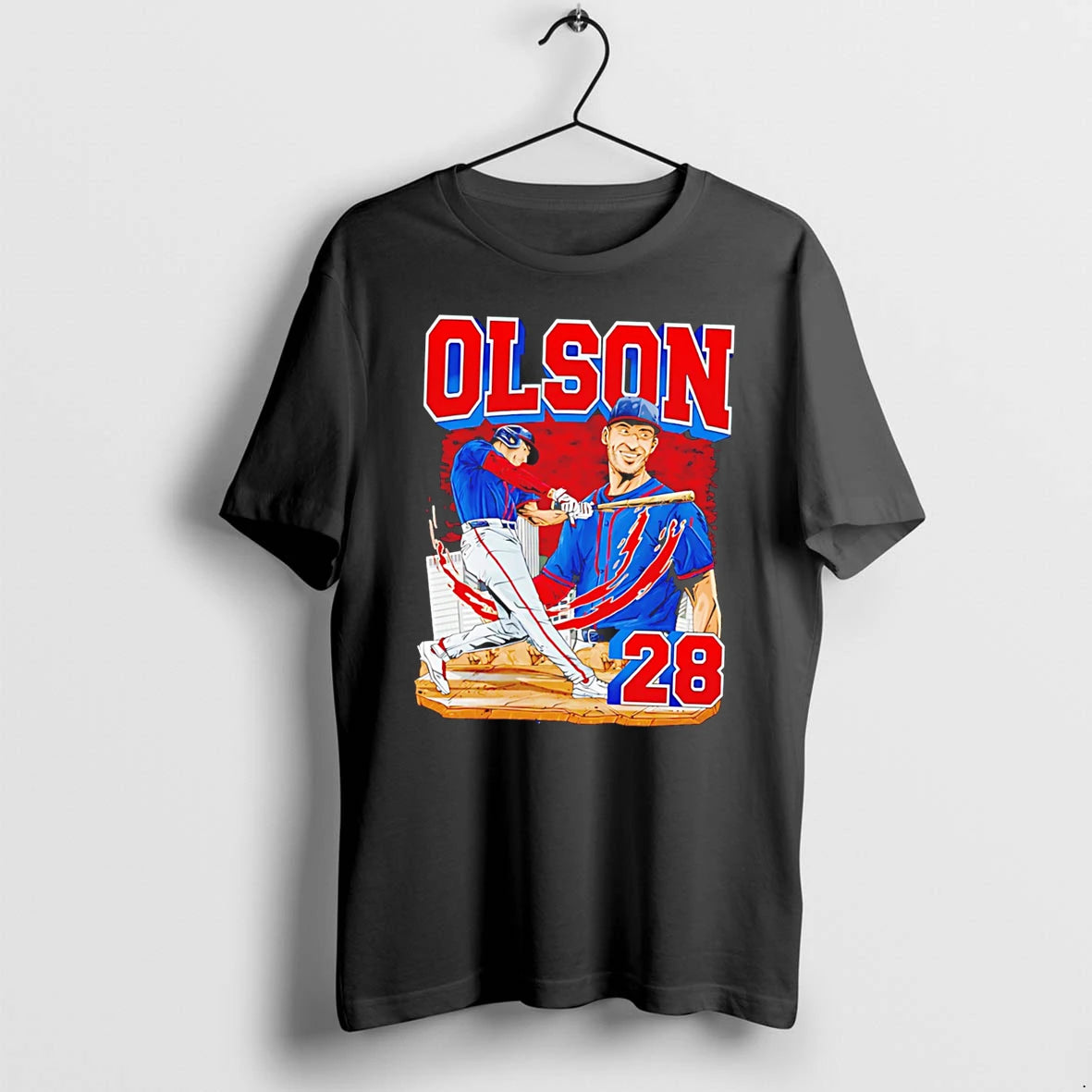 Officials Oakland Athletics Matt Olson Hand Drawn Artwork Tee T Shirt Sweater