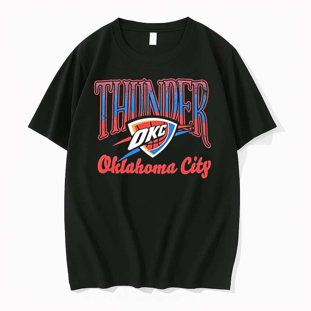 Officials Oklahoma City Thunder Nba Sky High T Shirt Sweater