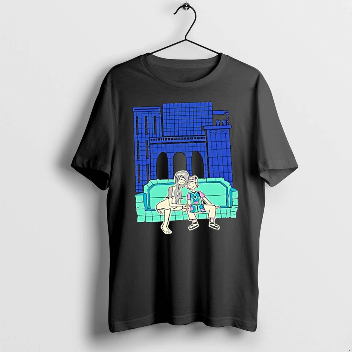 Officials Omori And Mari Omori Game Premium T Shirt