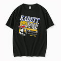 Officials Opel Kadett Vintage Rally Cars Drifting Smoke Checkered Flag Mens Premium T Shirt