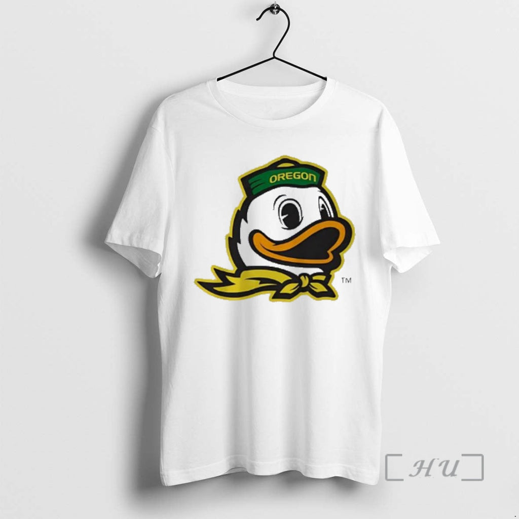 Officials Oregon Duck Mascot Head With Green Hat