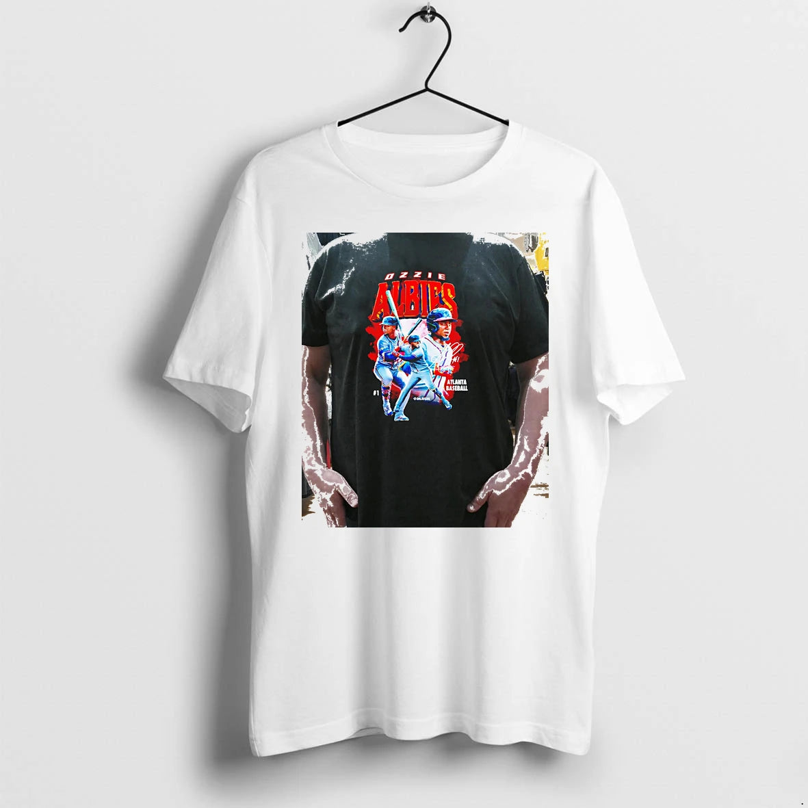 Officials Ozzie Albies Atlanta Braves Mlb 2026 Signature Premium T Shirt