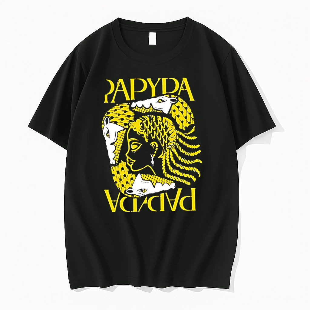Officials Papyra Gold Abstract Portrait Mythology T Shirt Sweater