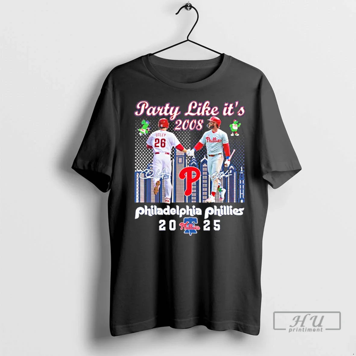 Officials Party Like Its 2008 Philadelphia Phillies 2025 T Shirts