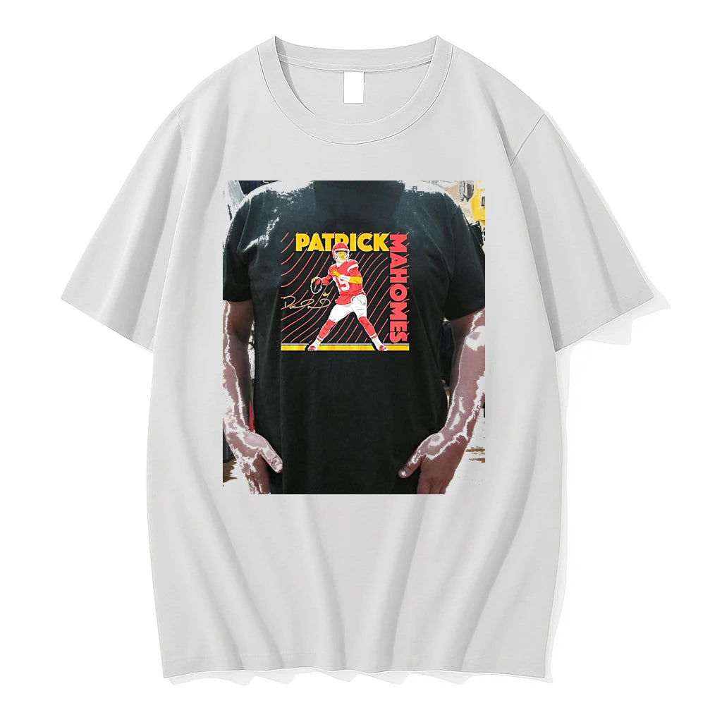 Officials Patrick Mahomes Kansas City Chiefs Signature Neon Nights Premium T Shirt
