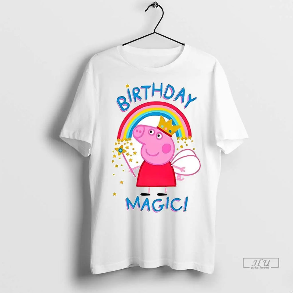 Officials Peppa Pig Girls Birthday Magic Cute T Shirts