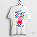 Officials Peppa Pig Girls Birthday Magic Cute T Shirts