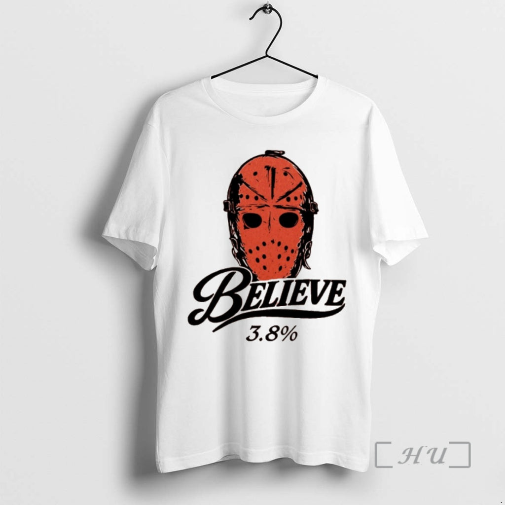 Officials Philadelphia Flyers Hockey Believe 3 8 Chance Jason Voorhees Mask Premium T Shirts Sweater