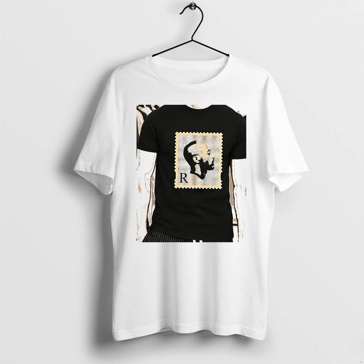 Officials Premium The Philatelist R Portrait Minimalist Art Premium T Shirt
