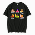 Officials Pro Wrestling Nes Game Character Roster 8 Bit Pixel Art Black T Shirt Sweater