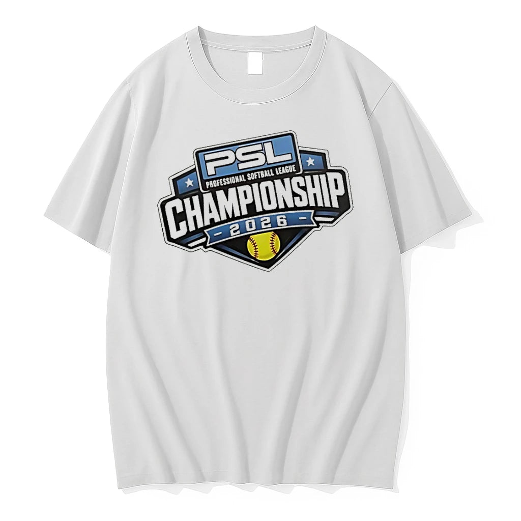 Officials Professional Softball League Championship 2026 Graphic Premium T Shirt