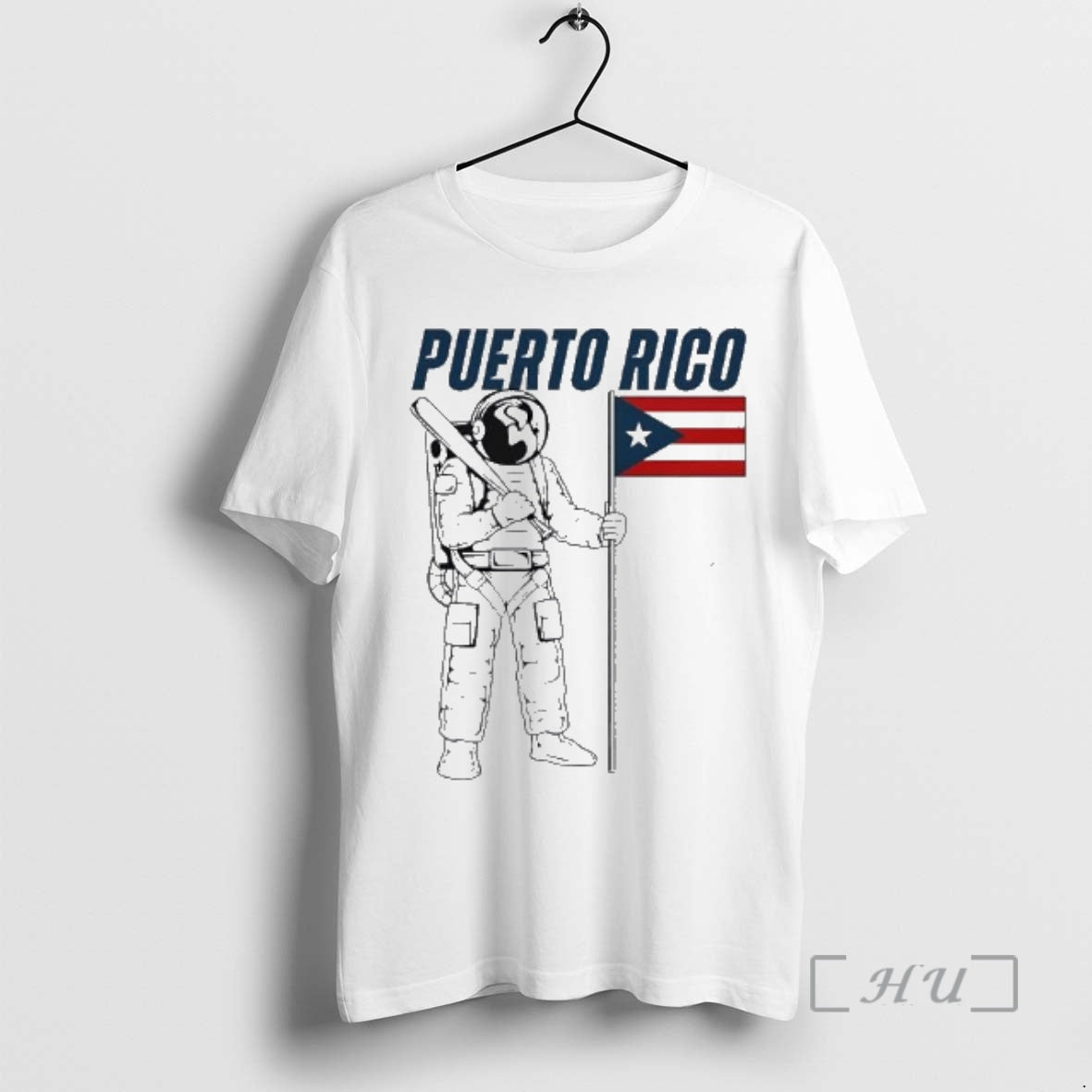 Officials Puerto Rico Astronaut Holding Baseball Bat And Puerto Rican Flag Premium T Shirts Sweater