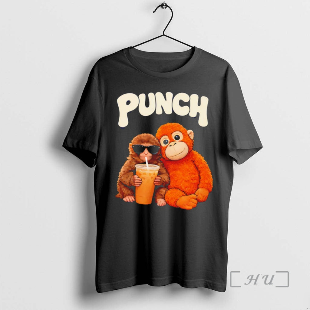 Officials Punch Monkey Cool Baby Macaque And Plushie