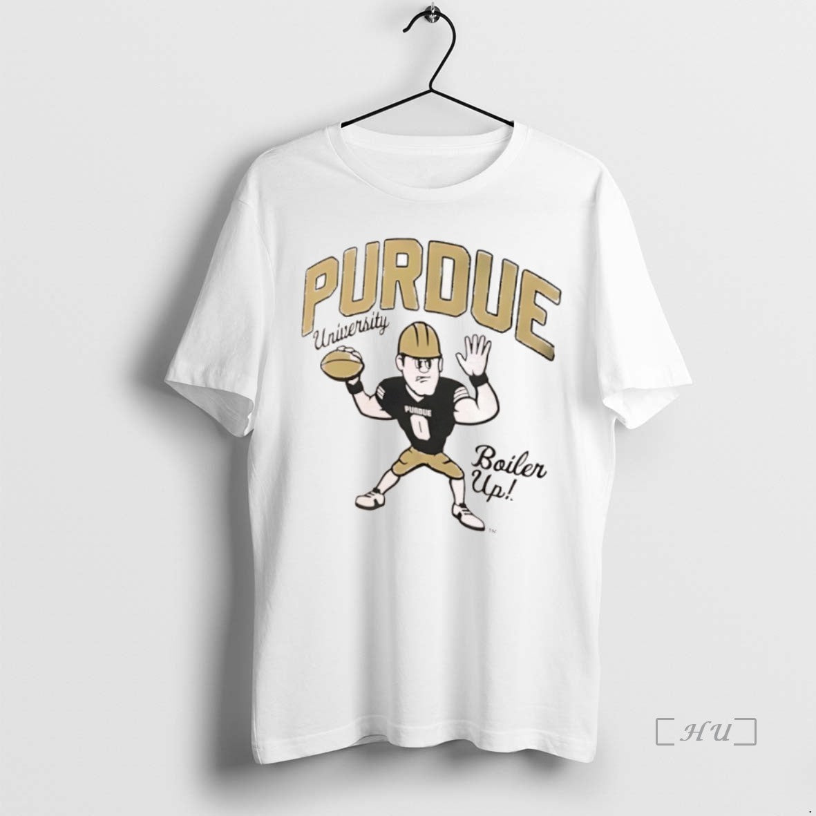 Officials Purdue Boilermakers University Boiler Up Mascot T Shirt Sweater