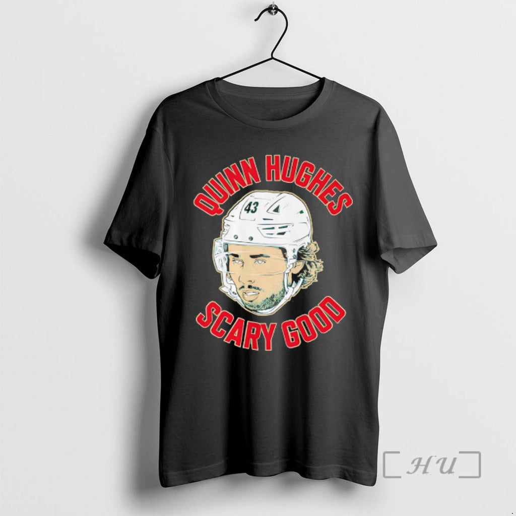 Officials Quinn Hughes 43 Minnesota Wild Ghost Eyes Scary Good