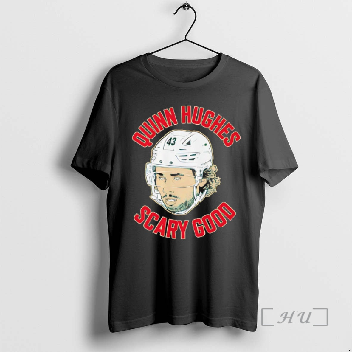 Officials Quinn Hughes 43 Minnesota Wild Ghost Eyes Scary Good