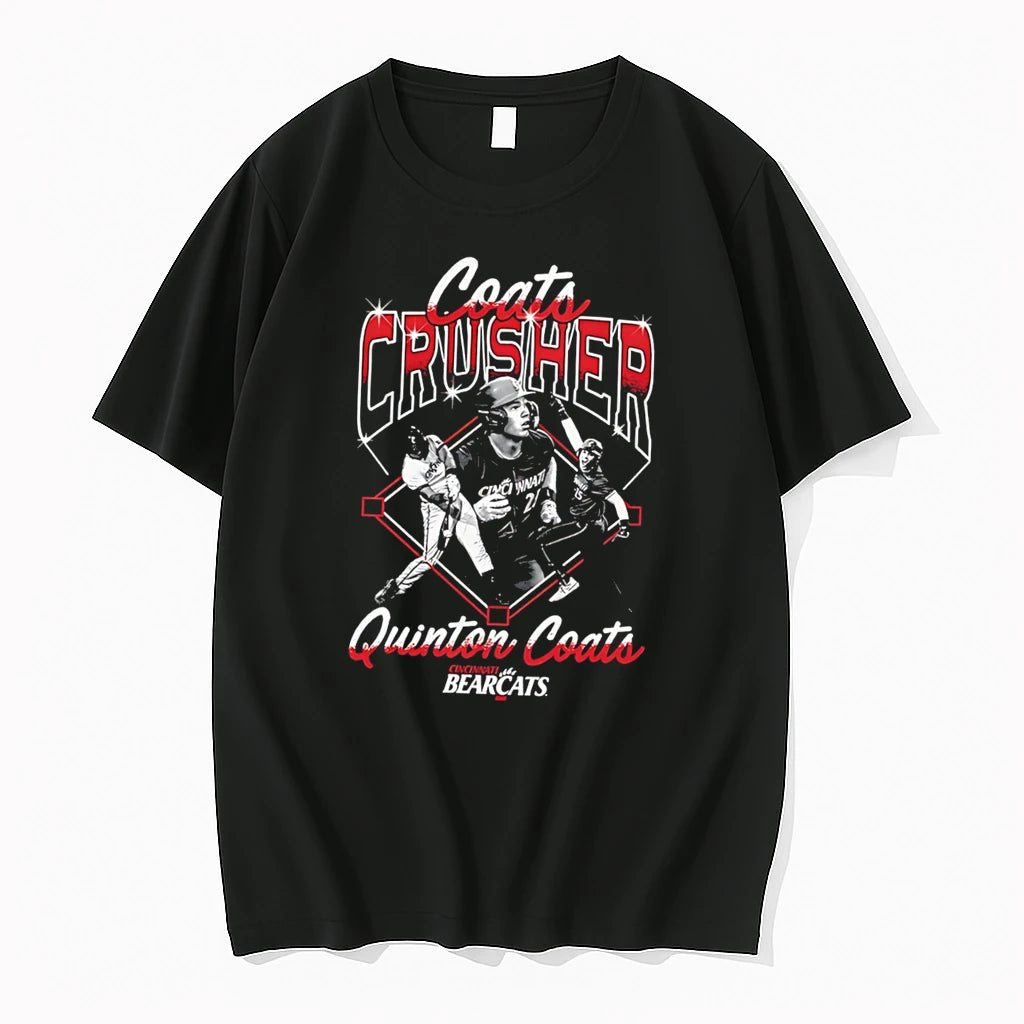 Officials Quinton Coats Cincinnati Bearcats Streetwear Tee T Shirt Sweater