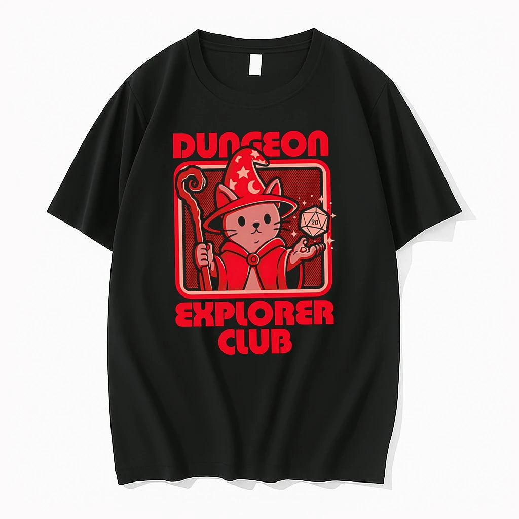 Officials Rpg Mage Cat Premium T Shirt