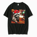 Officials Raccoon Drinking Beer Patriotic Usa Tee T Shirt Sweater