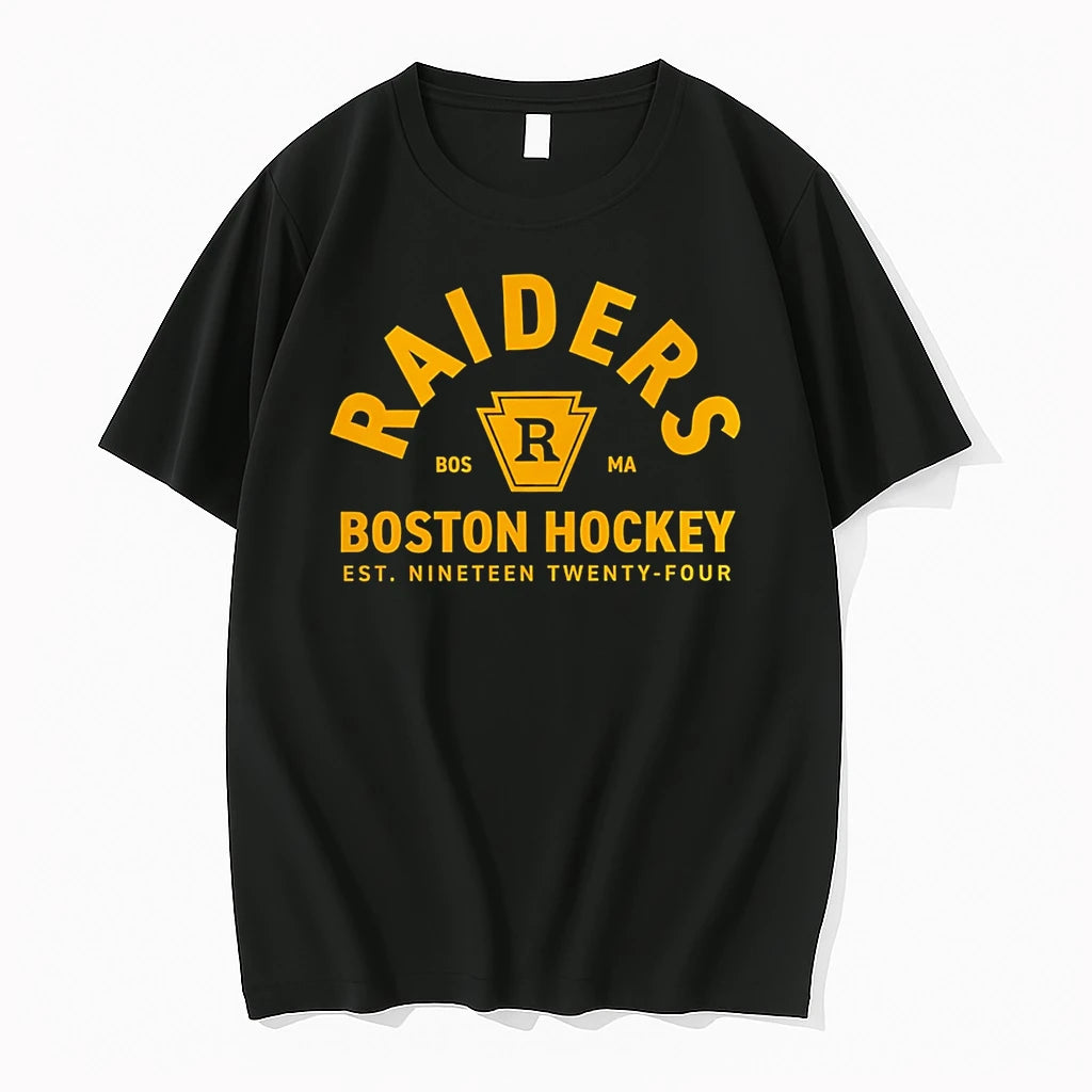 Officials Raiders Boston Hockey Est Nineteen Twenty Four Premium T Shirt