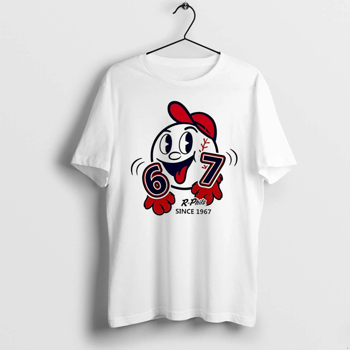 Officials Reading Fightin Phils R Phils 6 7 Tee T Shirt Sweater